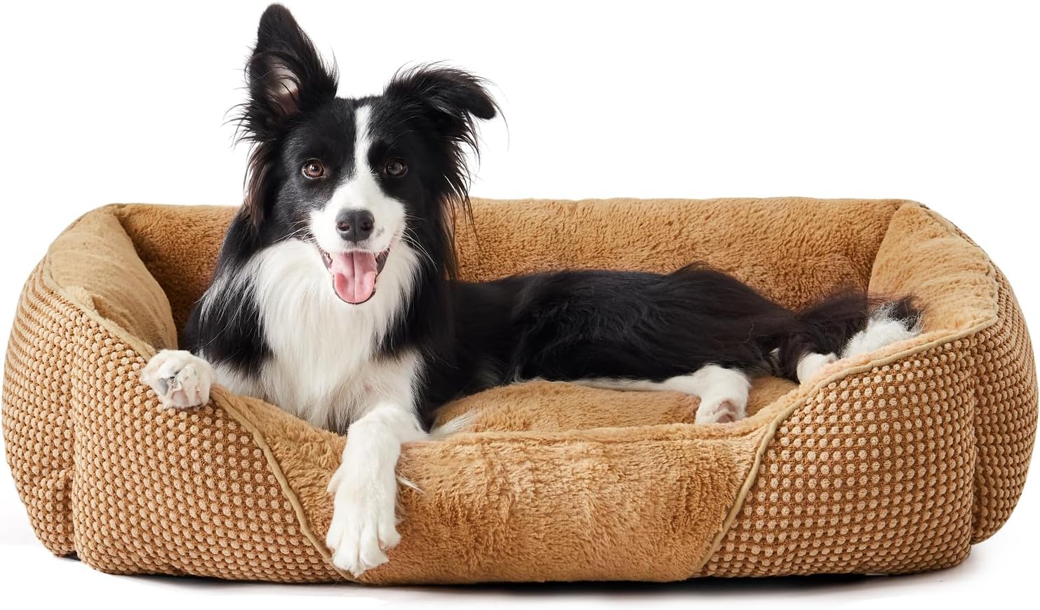 MIXJOY Dog Beds for Medium Dogs, Calming Dog Bed Medium