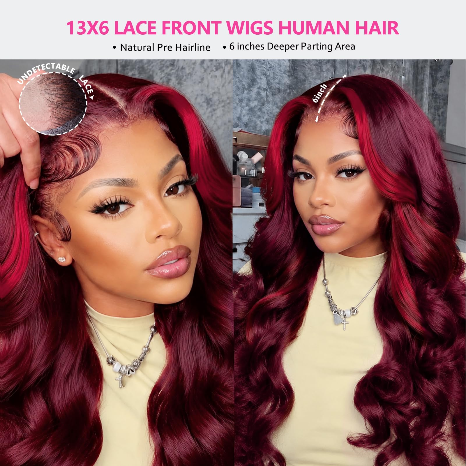 Versatile Human Hair Wig in Multiple Styles