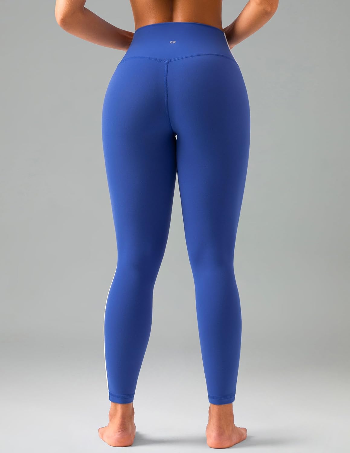 Colorfulkoala Women's Dreamlux No Front Seam High Waist Yoga Leggings with Contrast Trim 25" Inseam - Image 5
