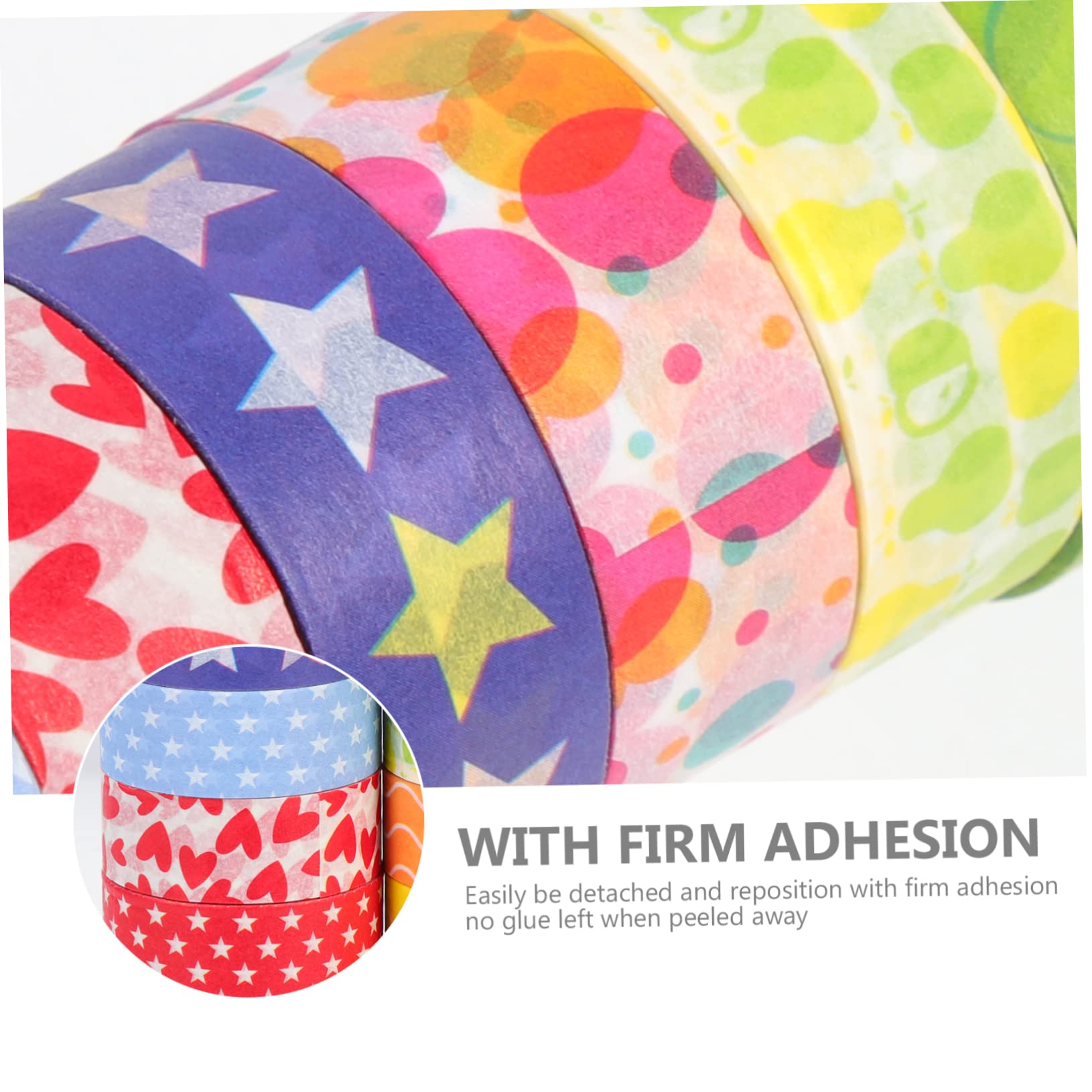 Ciieeo 40rollos Cinta Washi Decorativa De Navidad Para Manualidades y Decoración De Fiestas Adhesiva y Reposicionable Para Tarjetas Invitaciones Navideñas