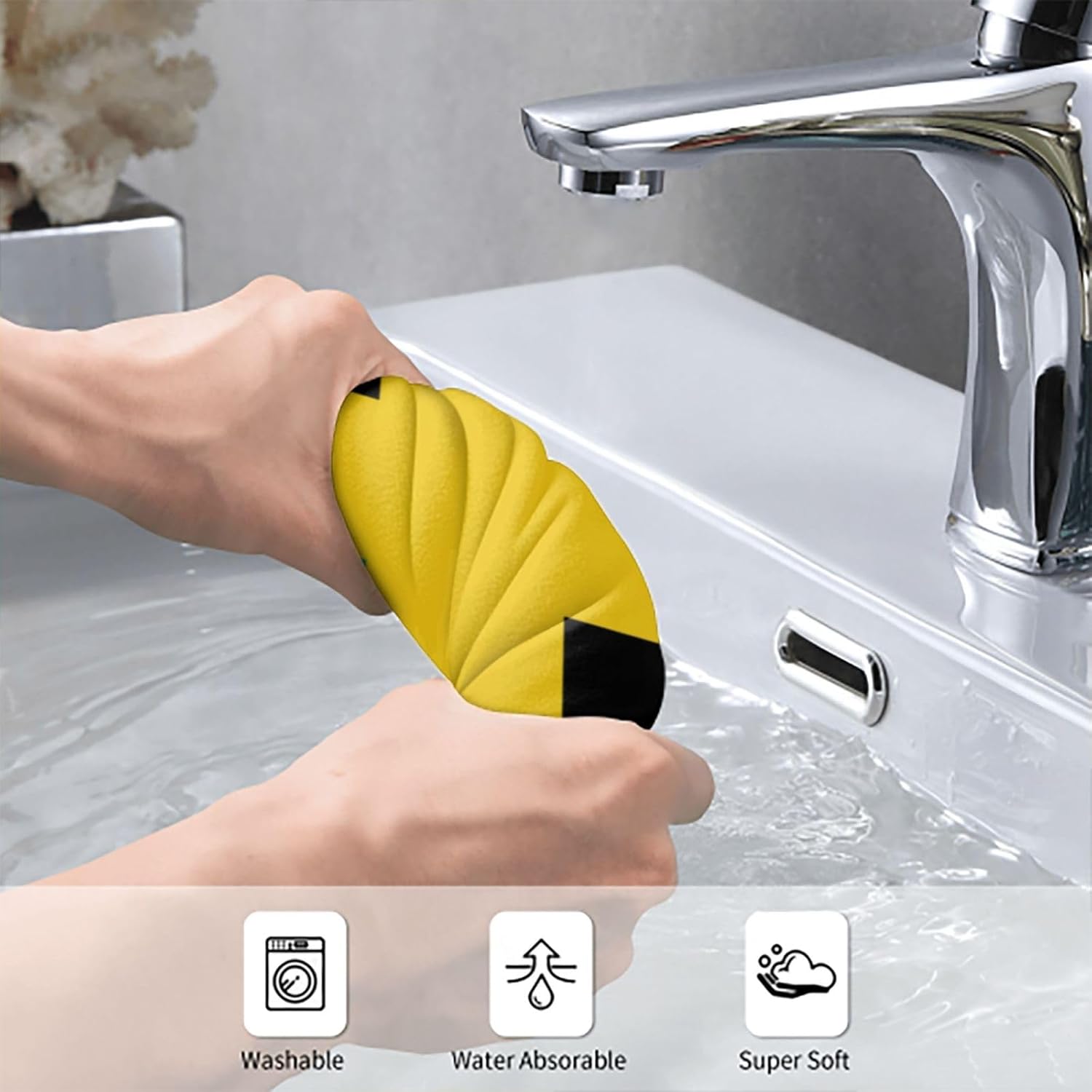 Flag of Jamaica Print Hand Towels for Kitchen, Decorative Bathroom Towels Decor Farmhouse Cute for Men Women Gifts