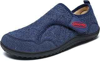 Herren Damen Winter Hausschuhe Warme Bequem Pantoffeln Rutschfest Leichte Schuhe Filz geschlossene Slippers Indoor Outdoor Gr.36-46