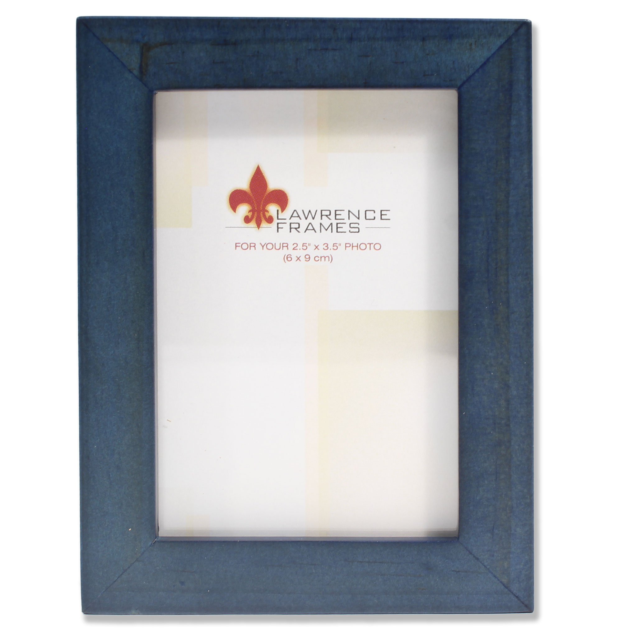 Lawrence Frames Mavi Ahşap Resim Çerçevesi, Galeri Koleksiyonu, 5 x 7 cm