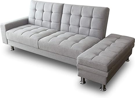 Amazon Doris ドリス ソファベッド シングル 収納 3人掛け 幅208 ファブリック グレー コンフォルト 15058 ソファベッド オンライン通販