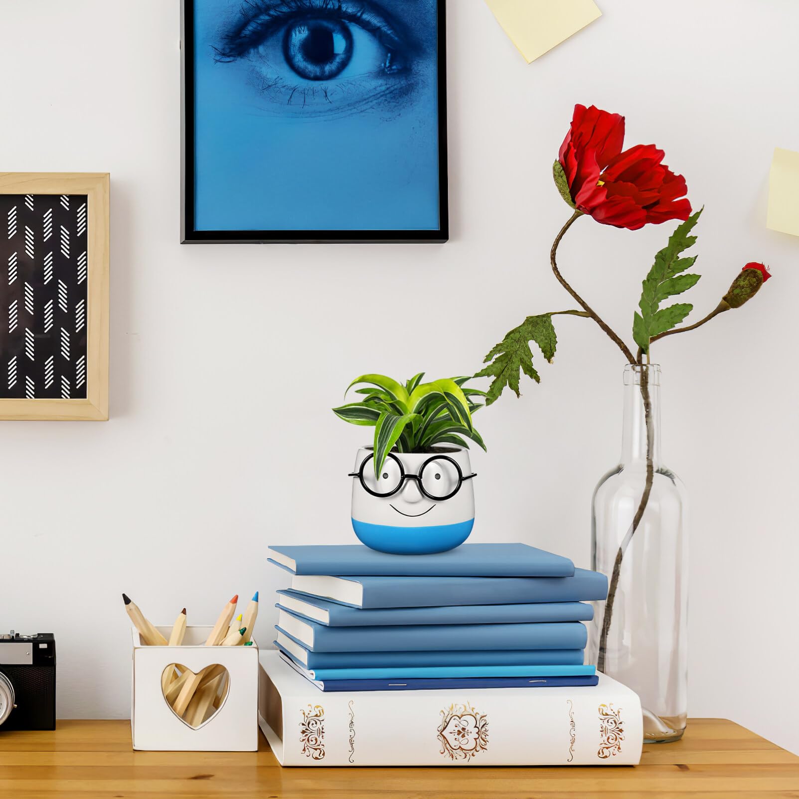 VANZACK Support Pour Pot De Fleurs Base Pour Plantes Intérieur Présentoir Pour Pots De Fleurs Bureau