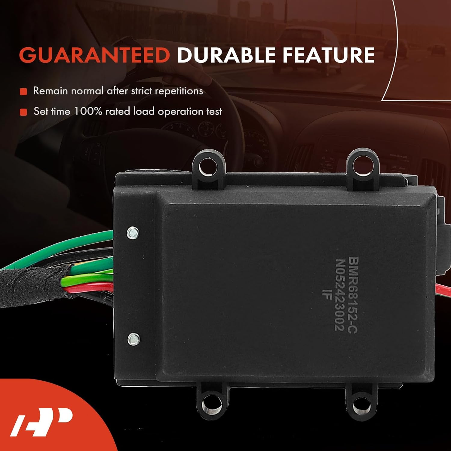 A-Premium Front HVAC Blower Motor Resistor Compatible with Saab 9-5 2006 2007 2008