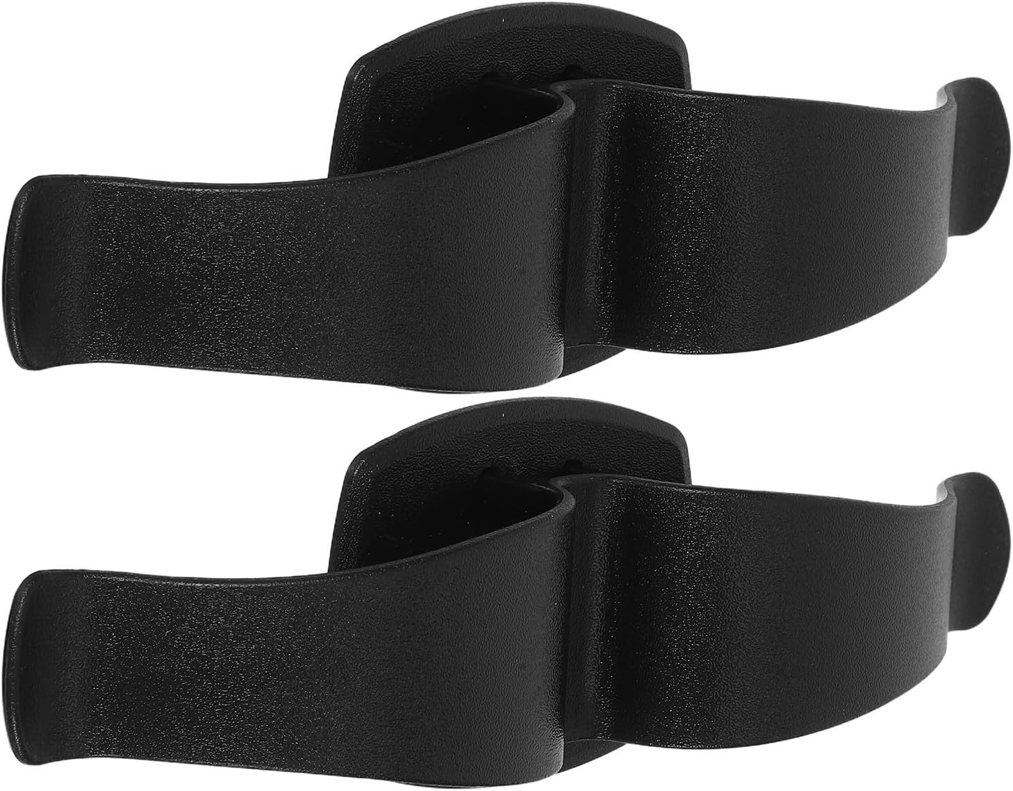 Zerodeko 2pcs Car Umbrella Holder Clip with Anti-slip Design, Dual Placement Options, Sturdy PC and Abs Material, Trunk Hook Organizer for Wet Umbrella Storage Compatible with Vehicle