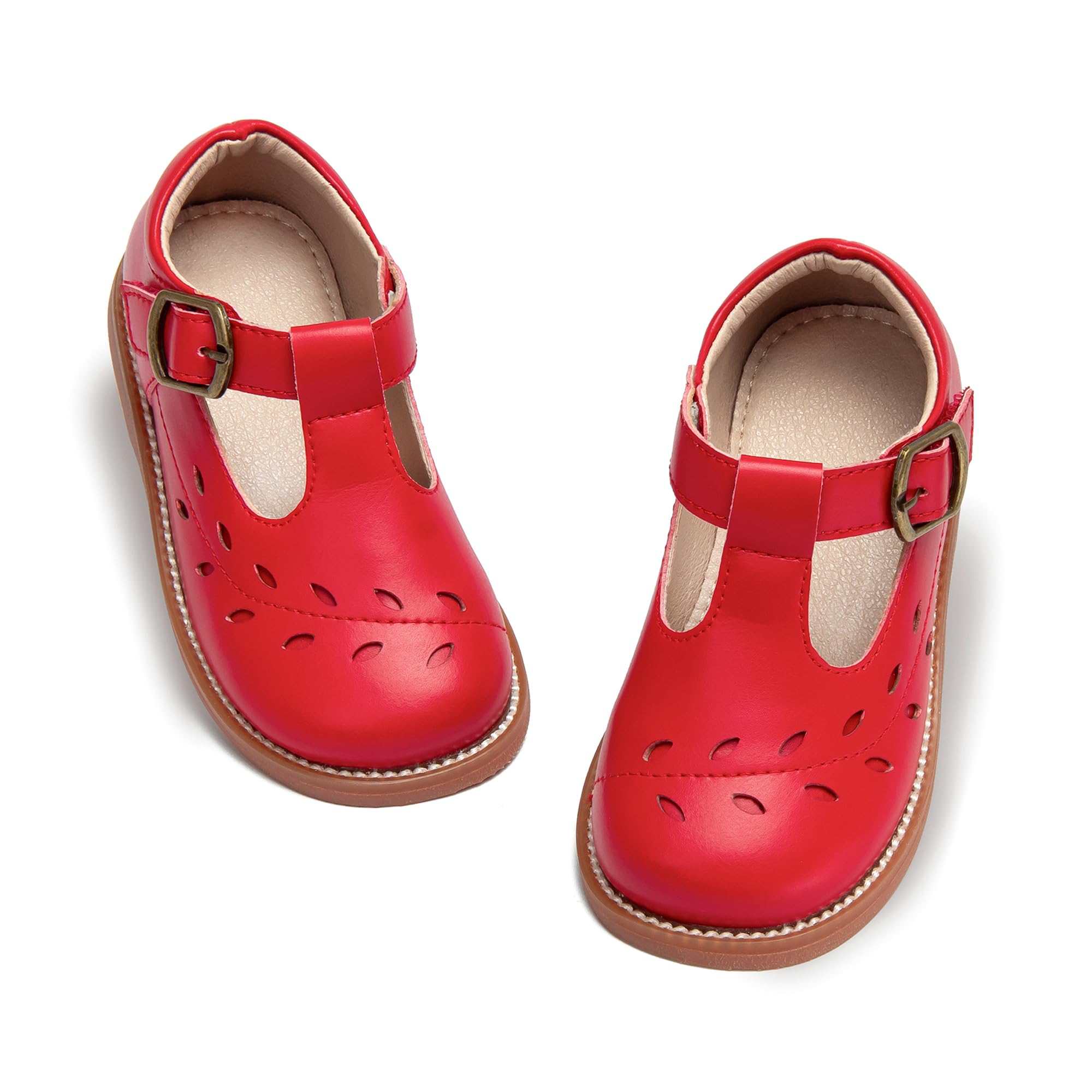 Otter MOMO Toddler Little Girls Oxford Mary Jane School Uniform Dress Shoes