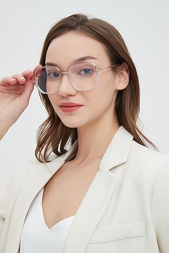 Miniatura 4 de Lectores para las mujeres gafas de luz anti-azul,Glassify Gafas de lectura sin montura,Gafas de lectura elegantes para las mujeres