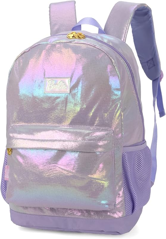 Mochila, Luxcel, Barbie, Grande, Lilás em oferta na Shopee
