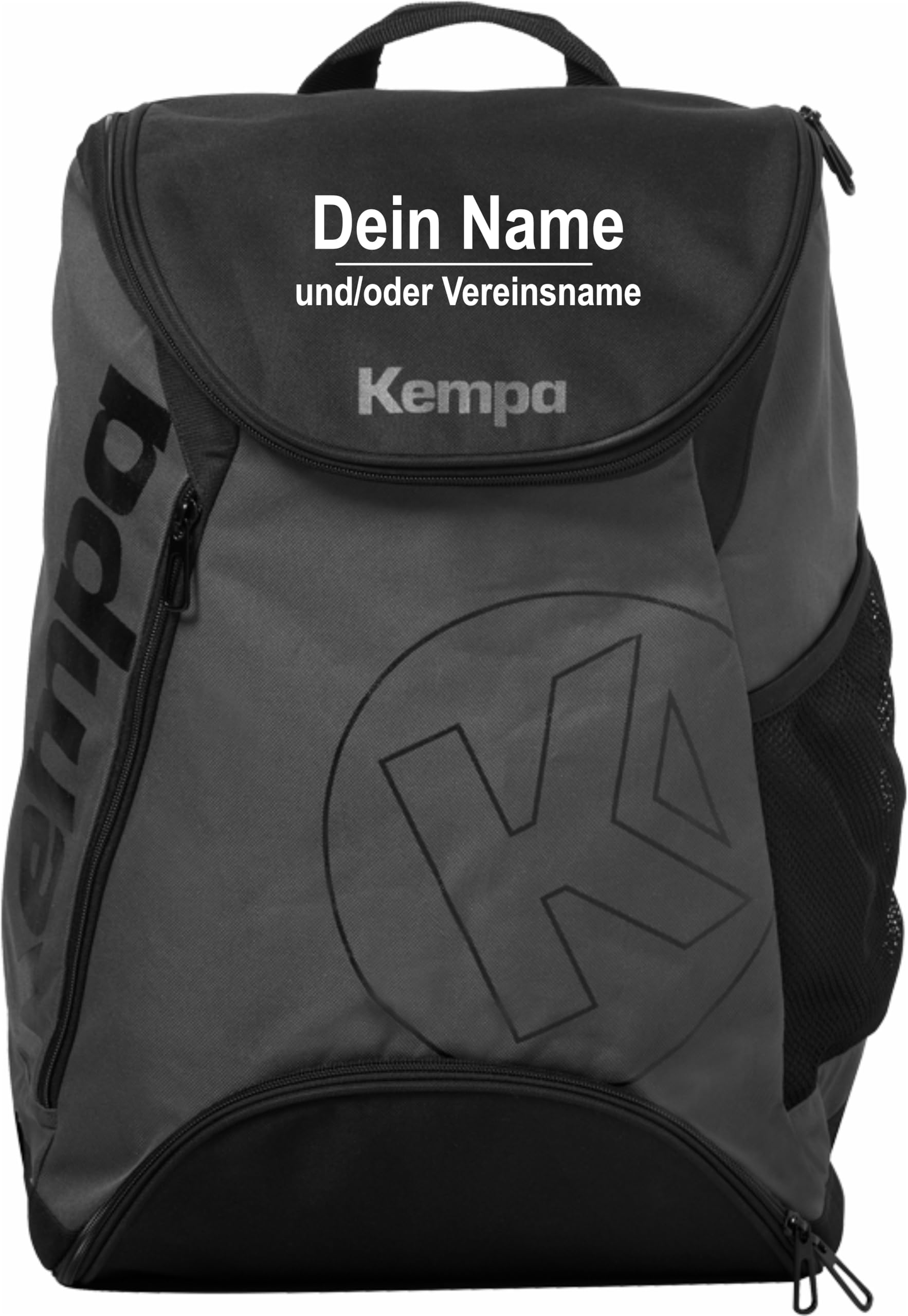 Sportartikelland Angebot für 1 Kempa Rucksack mit Bodenfach mit Personalisierung Aufdruck Name/Vereinsname