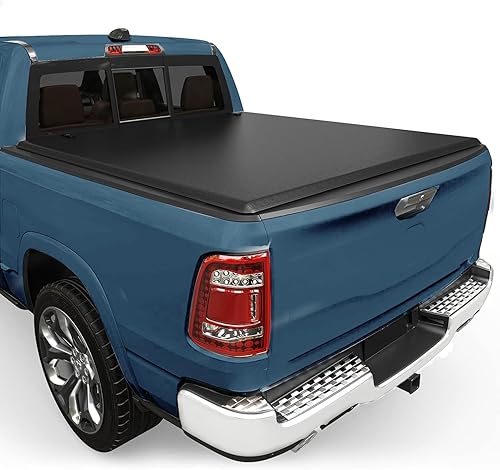 Vista 20 de Perfit Liner - Funda rígida de tres pliegues para cama de camioneta FRP para Dodge Ram 1500 2009-2026 (carrocería clásica y nueva) de 5.7 pies