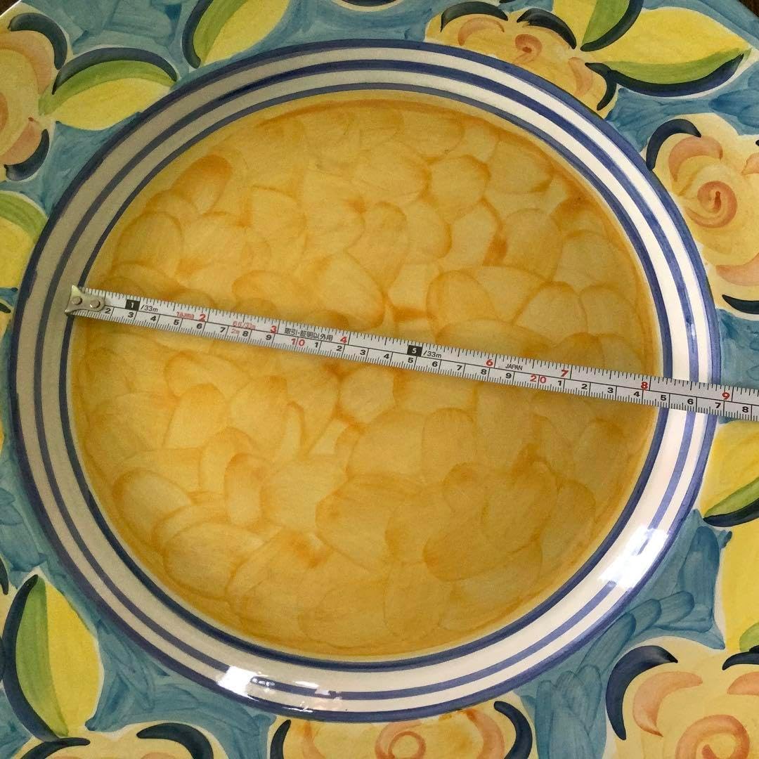 アルコバッサ 絵皿 大皿 ポルトガル製 陶器サイズ 44cm 丸皿