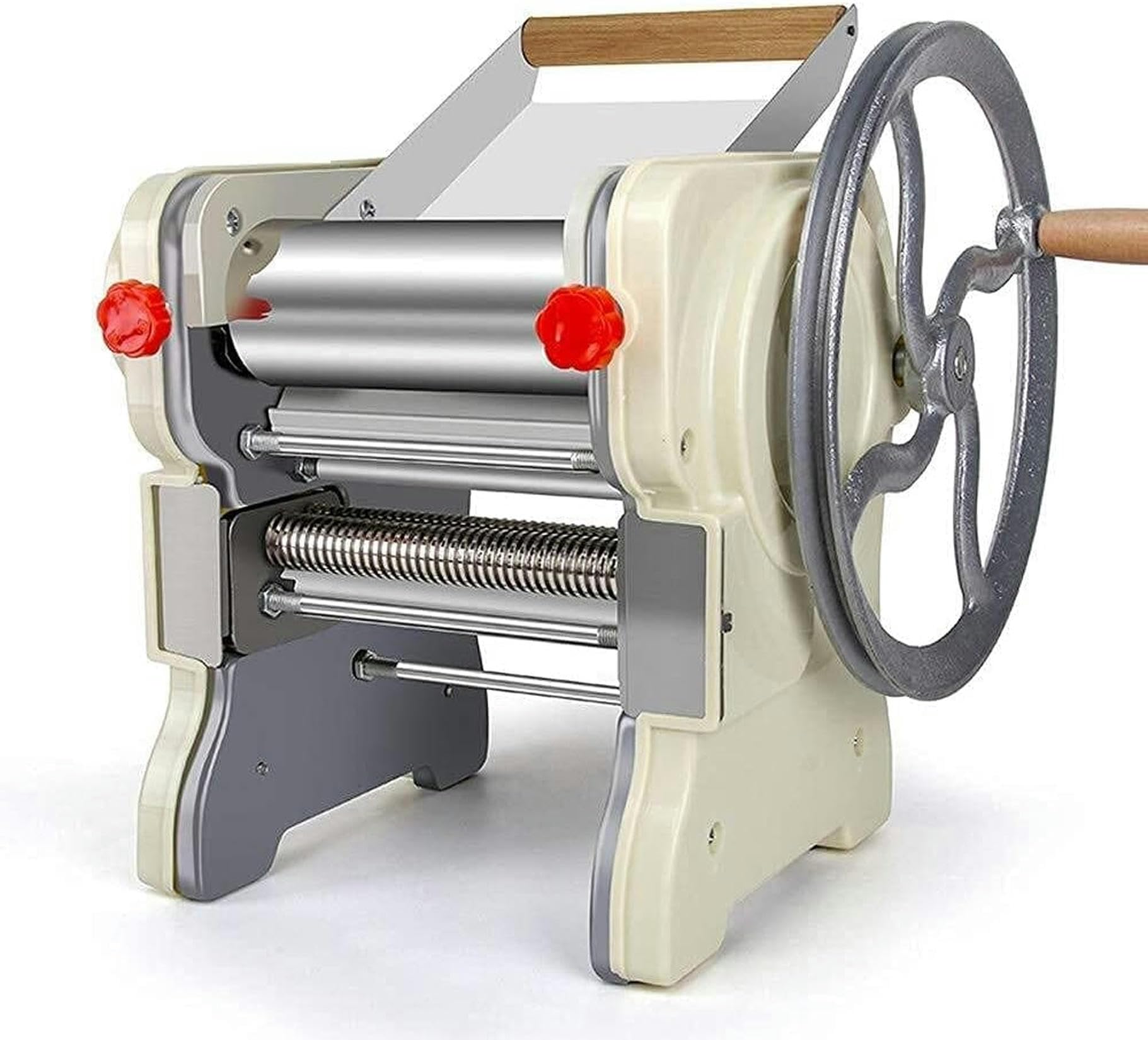 Máquina para Hacer Pasta Máquina para Hacer Fideos, Máquina para Hacer Pasta Máquina para Hacer Fideos Máquina para prensar Masa Manual para el hogar Máquina para Hacer Fideos Manual para Cocina Pas