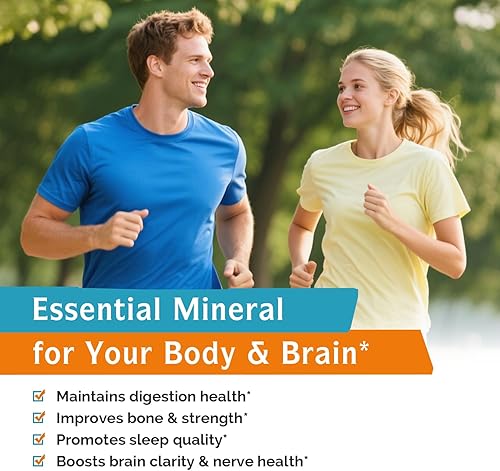 Miniatura 4 de Innate Vitality Citrato de magnesio, suplemento de magnesio quelado, con vitamina D3, B6, extracto de pimienta negra, absorción mejorada, digestión,