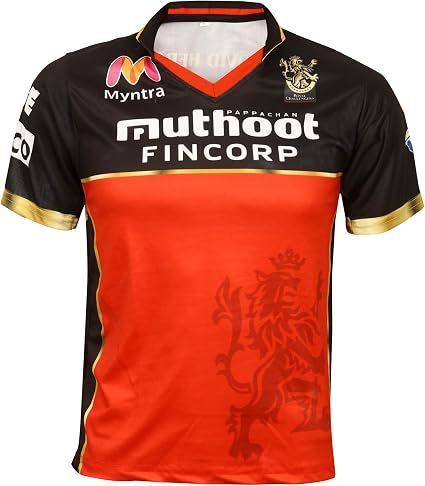 KD IPL Cricket Jersey RCB Team 