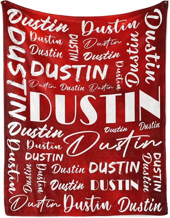 Name Blanket Personalized Name Blanket Customized Blanket with Name Text for Adult Kid Birthday Christmas Mothers Fathers Valentines Day Gift
