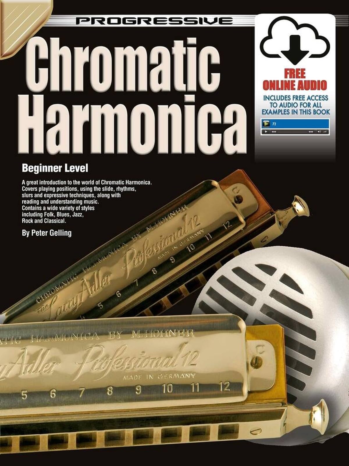 Chromatic Harmonica for Beginner: For Beginners (Progressive )