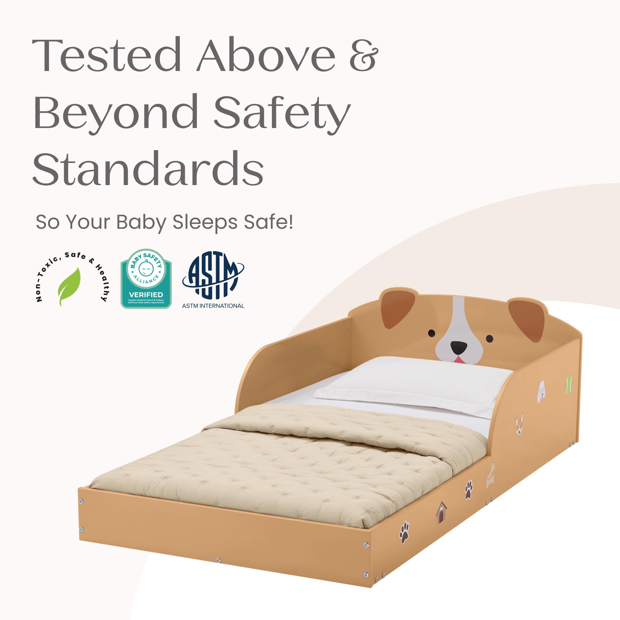 Delta Children Puppy Bed - Toddler Floor Bed -7 Delta Children Puppy Bed - Toddler Floor Bed -7