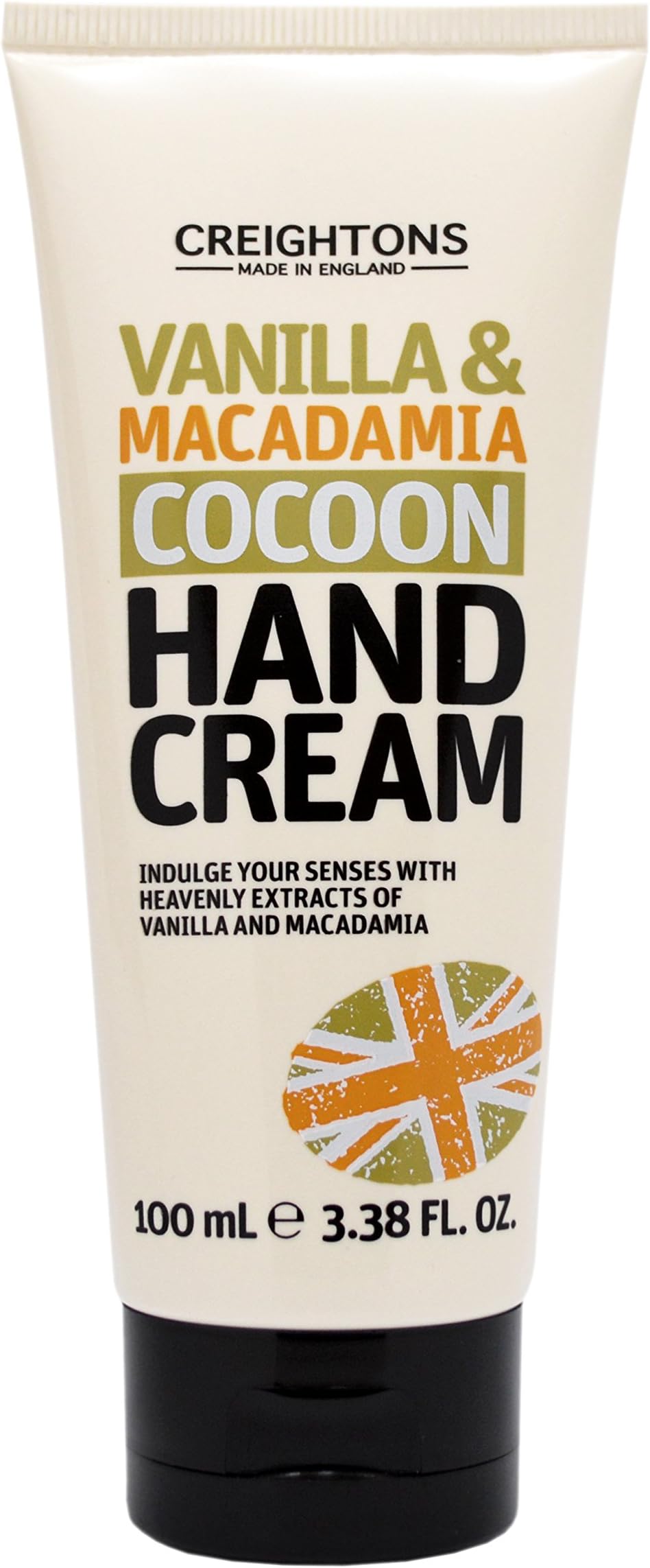 Creightons Ingredients Hand Cream, 100 ml, Vanilla and Macadamia