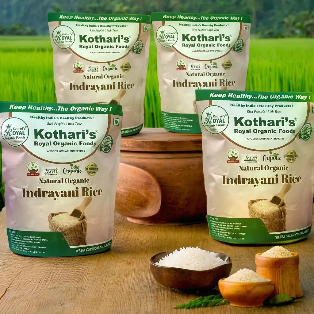 See full amazon price history chart for Kotharis Royal Organic Indrayani Rice pack of 4 1600gm� Kotharis Royal Organic Indrayani Rice pack of 4 1600gm� (B09FHM8Y5H) Amazon Price History, Amazon Price Tracker