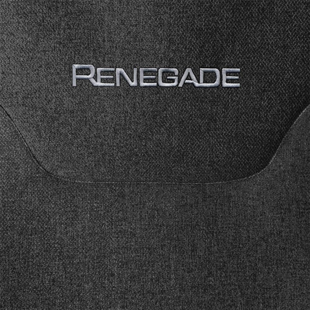 UNION Coprisedili anteriori realizzati su misura specifici per JEEP RENEGADE. Perfettamente aderente resistente lavabile. Made in Italy (Nero)