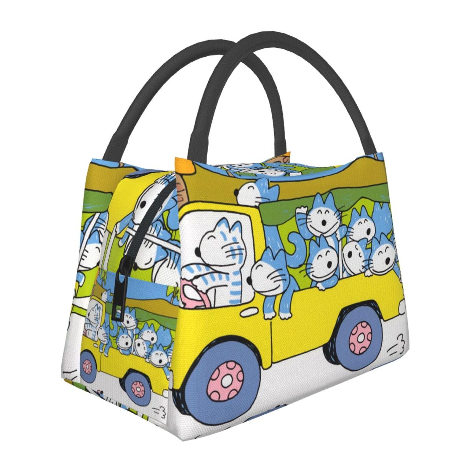 Amazon｜11ぴきのねこ ランチバッグ お弁当バッグ 保冷バッグ  