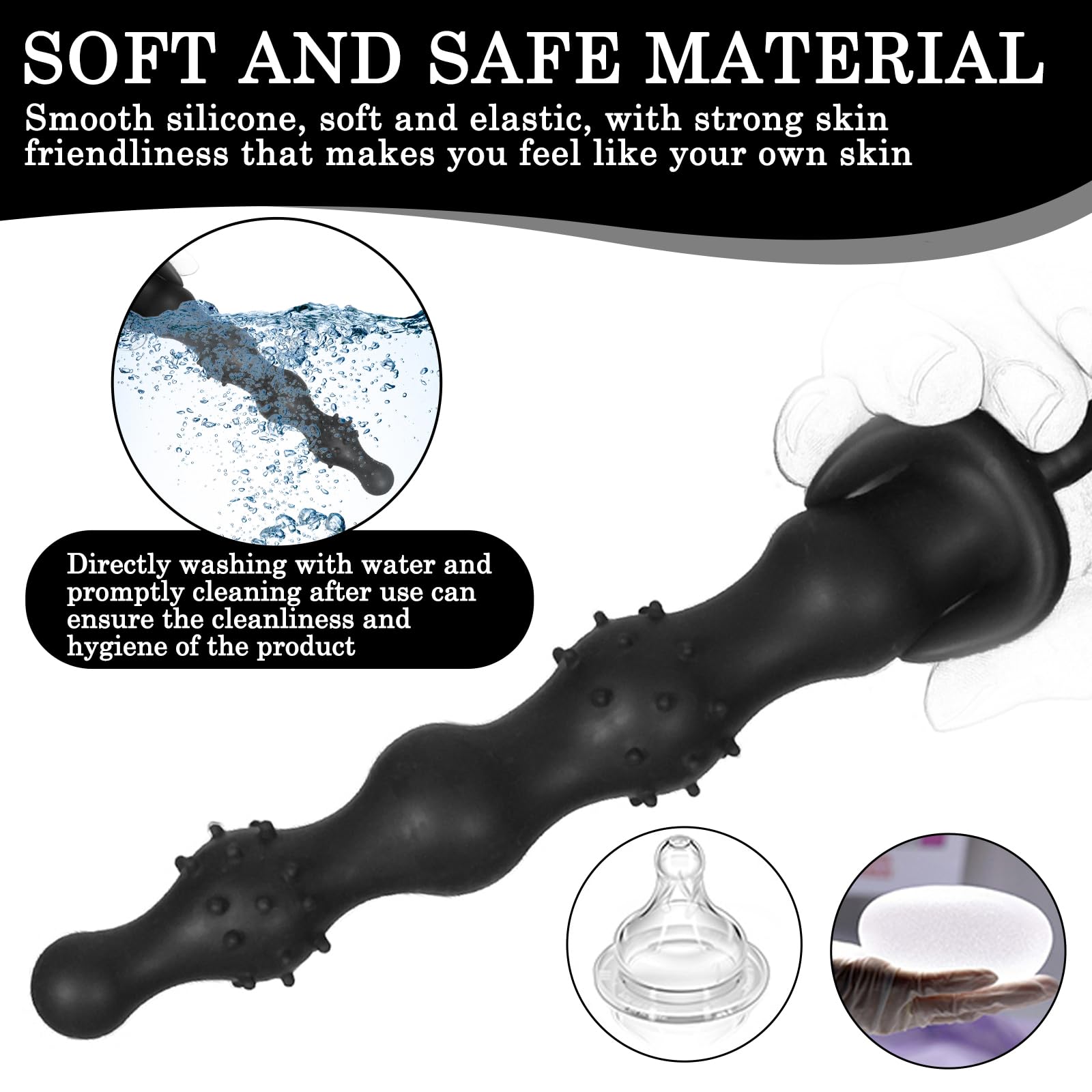 BDSMYOU Aufblasbar Anal Plug mit Pumpe & 5 Analkugeln Analplugs  Dilatatoren,Analplug fr Frauen Mnner XXL,Butt Plug Anal Beads Po Dusche  Analdusche Buttplug Analdehner,Riesen Dildo Anal Dildo XXL : Amazon.de:  Drogerie & Krperpflege