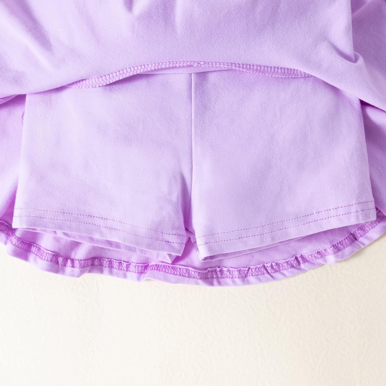 Neutocd Toddler Little Kid Baby Girl Skorts Skirt for Dance Birthday in Solid Mini 100% Polyester - Image 8