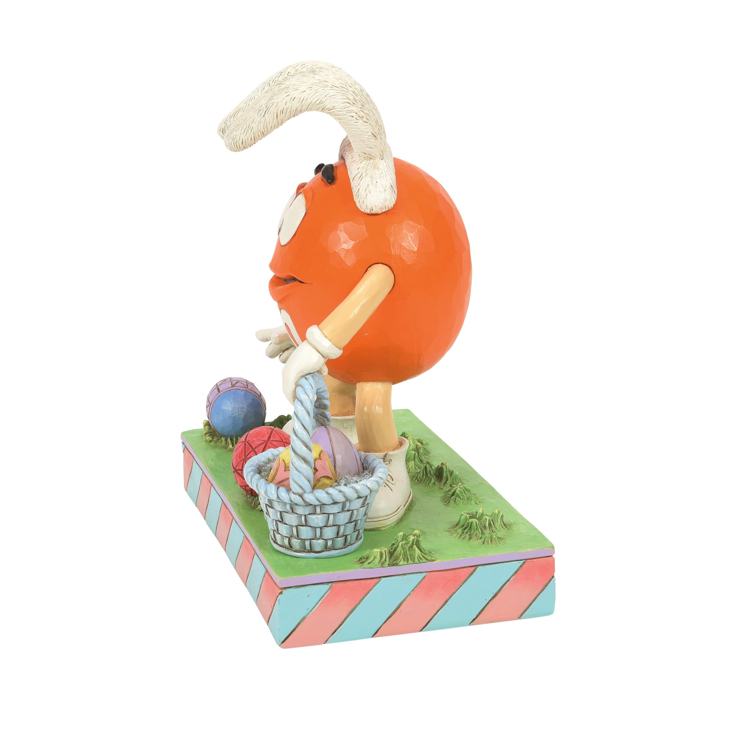 Amazon.com: Enesco M&M's by Jim Shore Orange Character Easter Egg
