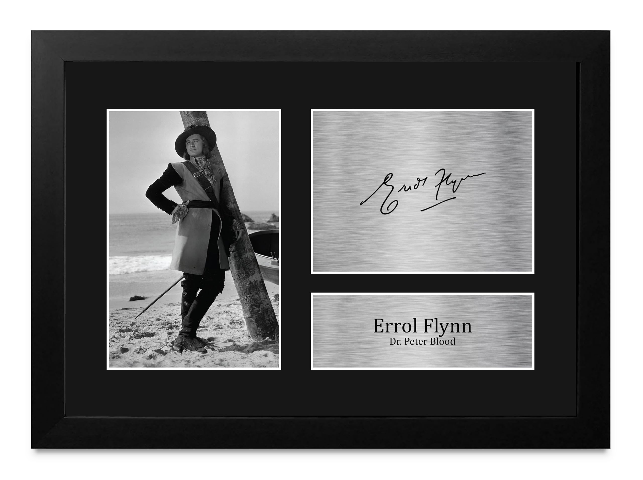 Foto Errol Flynn Capitán Blood soluciona paredes vacías cuadro enmarcado fans 8