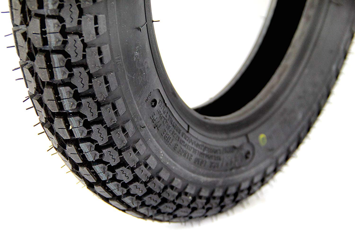 Set 2x Kenda Reifen 3,50 x 10 Zoll, Profil K303A, 4PR, 51J, TT inklusive 2x Schlauch 3,50 x 10 Zoll für Roller