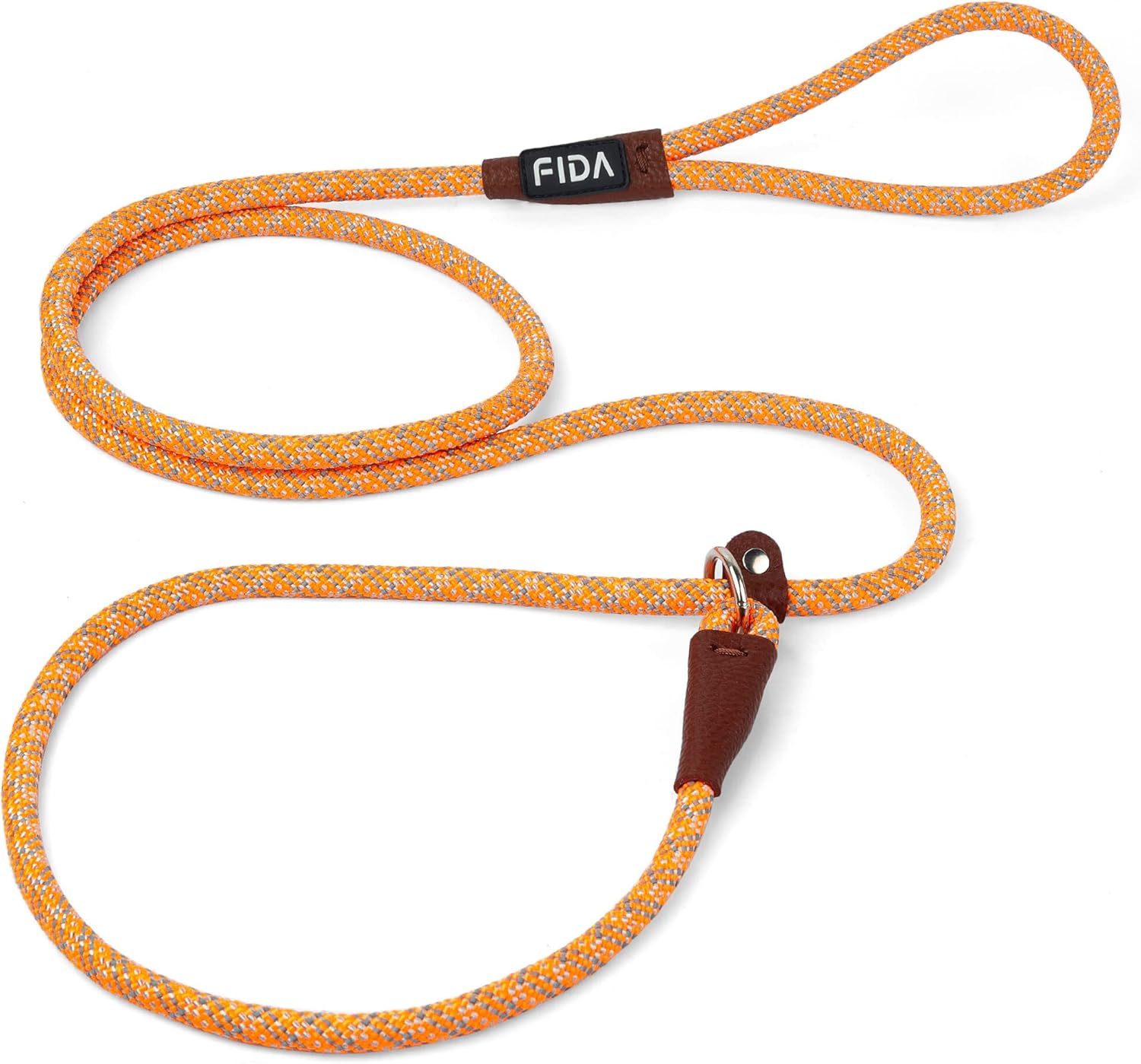 Fida Slip Rope Dog Lead 1.8m, OneSizeFitsAll, SlipOn Rope Leash
