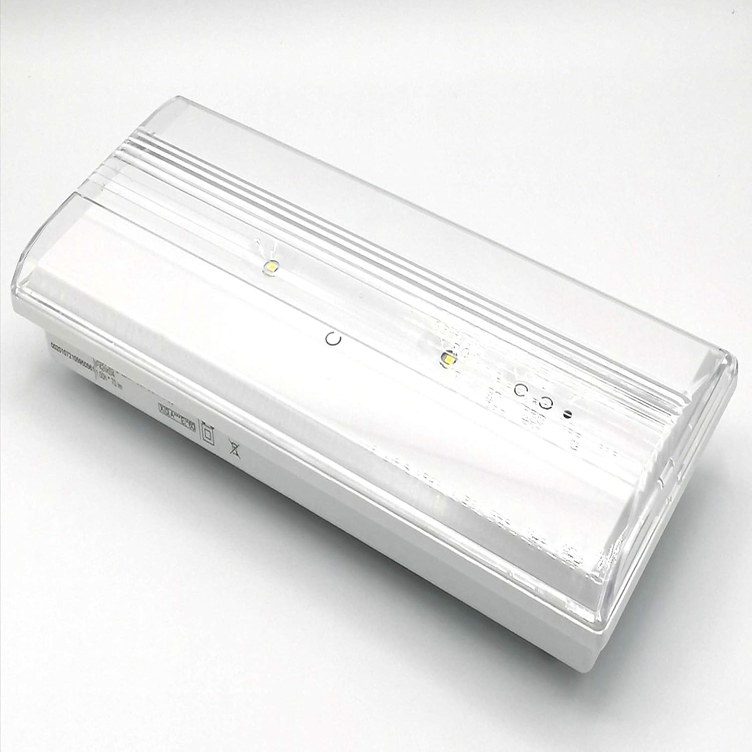 ZEMPER-LDF3070C Luz de emergencia Recargable LED 4000K 0,6W 70 Lúmenes Empotrable o Superficie Iluminación De Emergencia Led [Clase de eficiencia energética A++]
