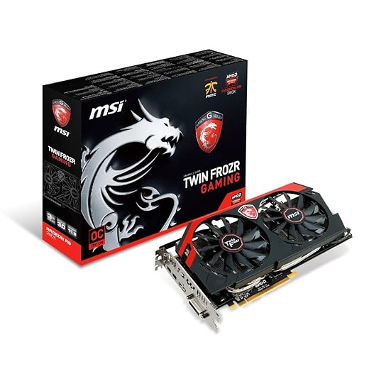 MSI AMD Radeon R9 280X, 3GB GDDR5, PCI Express 3.0 Graphics Card R9 280X Gaming 3G