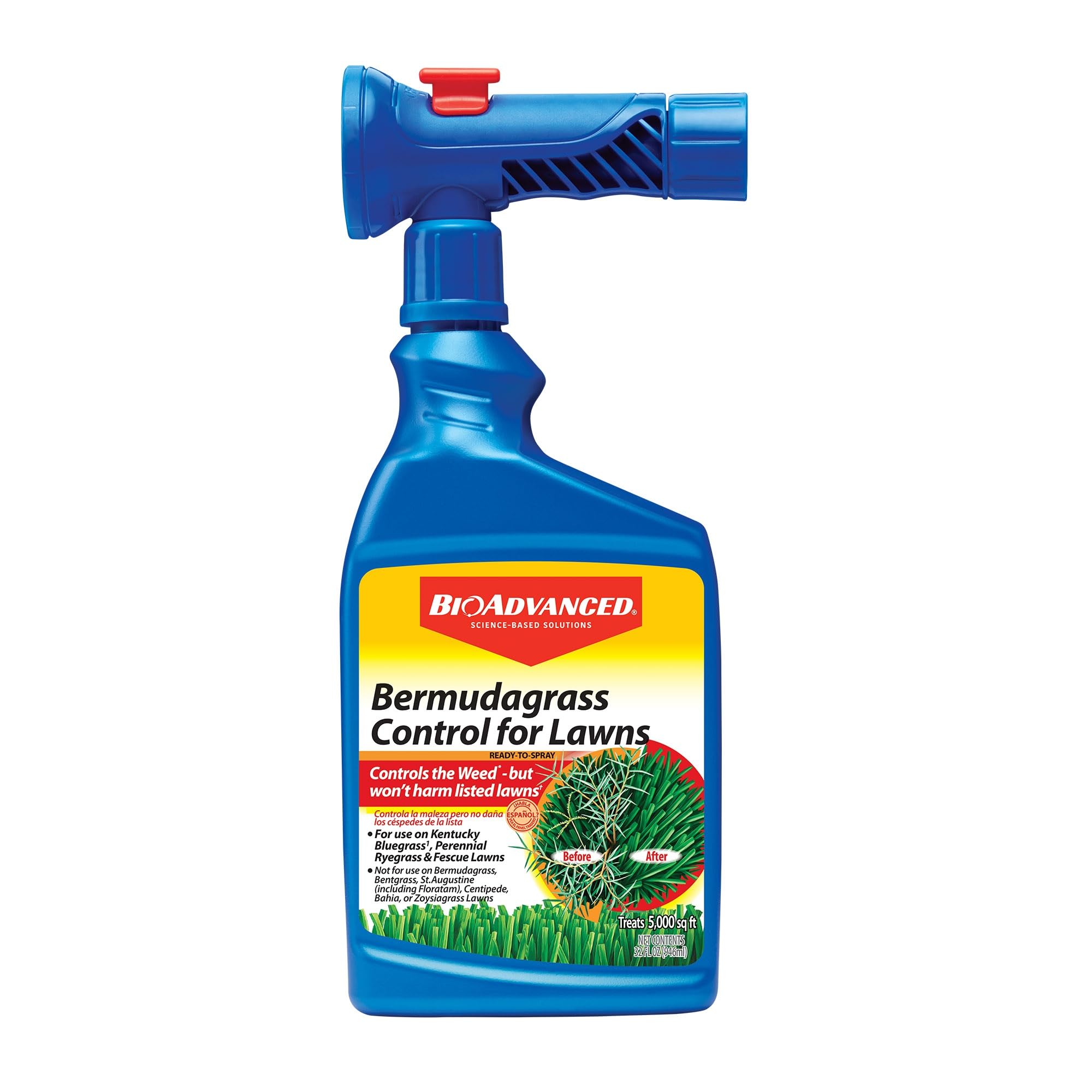 BioAdvancedBermudagrass Control for Lawns, Ready-to-Spray, 32 oz