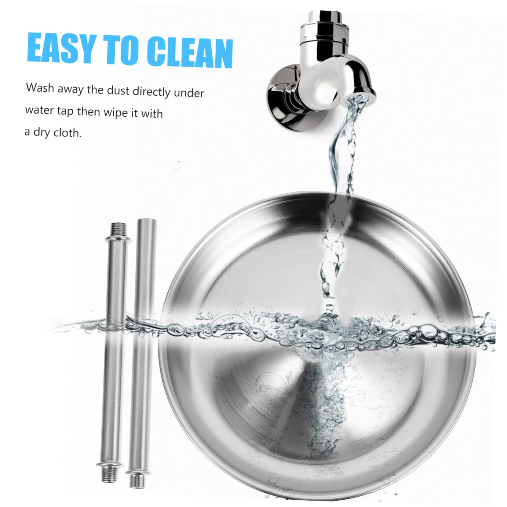 UTHCLO Stainless Steel Wine Decanter Drying Stand Whisky Decanter Storage Rack Drip- Design