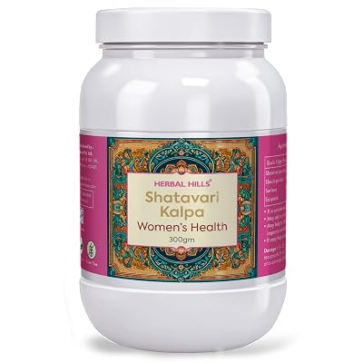 Herbal Hills Shatavari Kalp | 300 gms | For Women | Natural Elaichi Flavor (300 Gram Pack of 1)