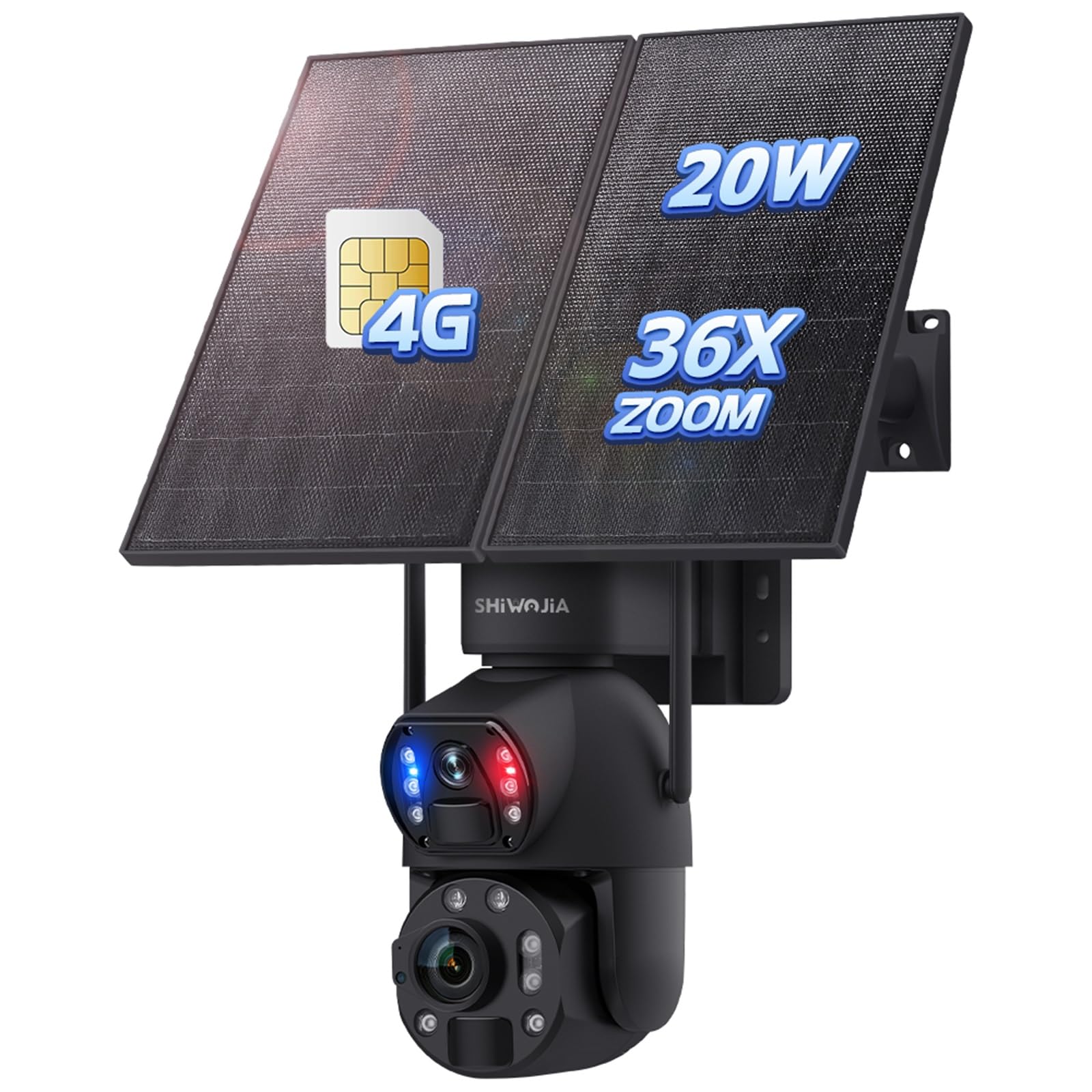 Tzziel 4G Telecamera Di Sorveglianza Con Scheda SIM, Allarmi PIR - Foto 10