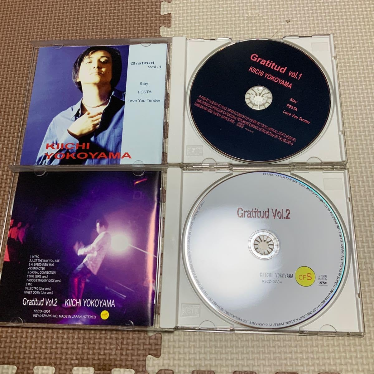 【横山輝一】開封済CD『Gratitud vol.2』 Amazon.co.jp: 横山輝一 Gratutud Vol1&2 セット ファンクラブ
