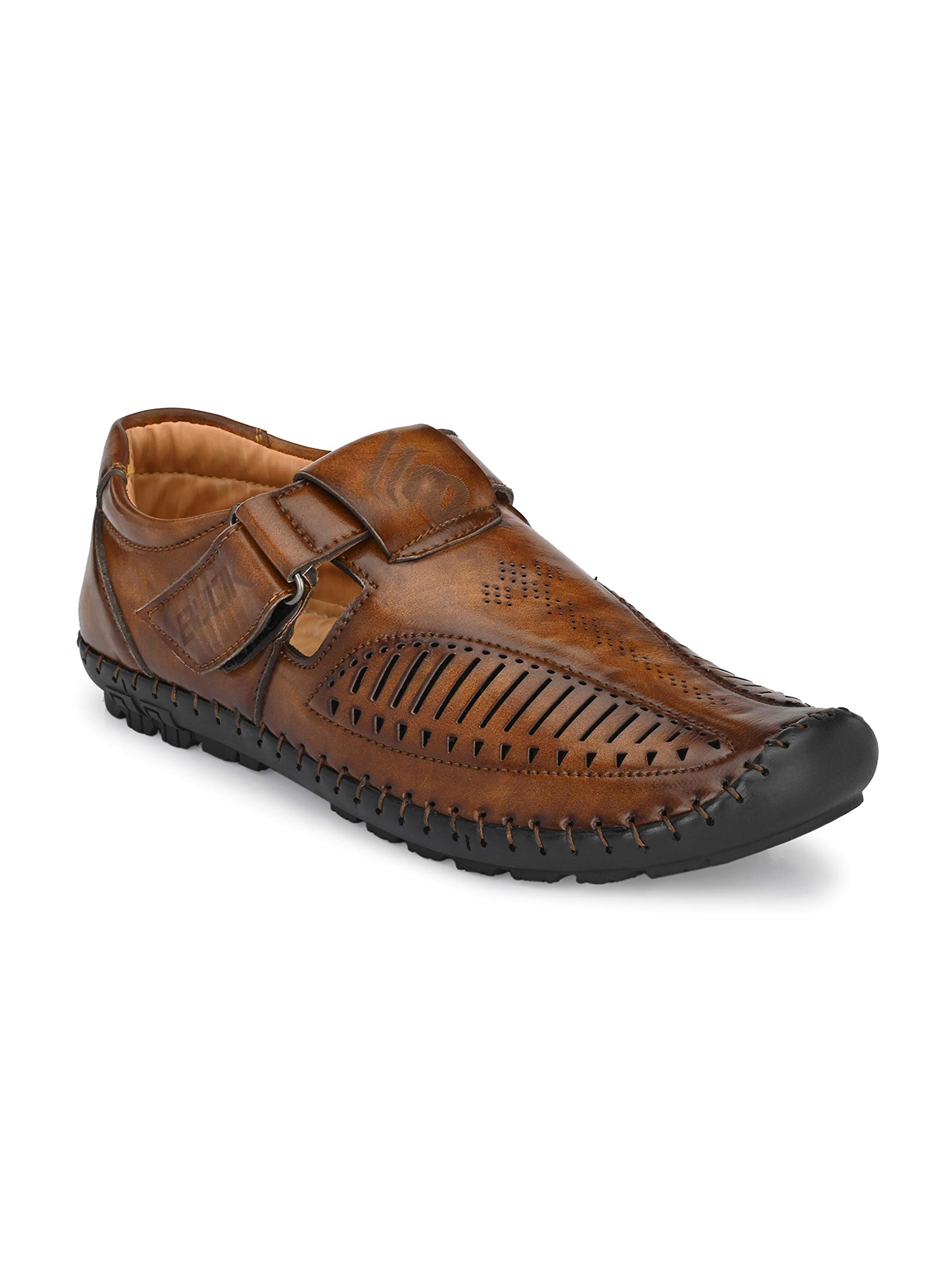 BUCIK Formal Slip On for Men (Brown - Size 9) | Lightweight - Comfortable | BCK8020 (B09298FQ4N) Amazon Price History, Amazon Price Tracker