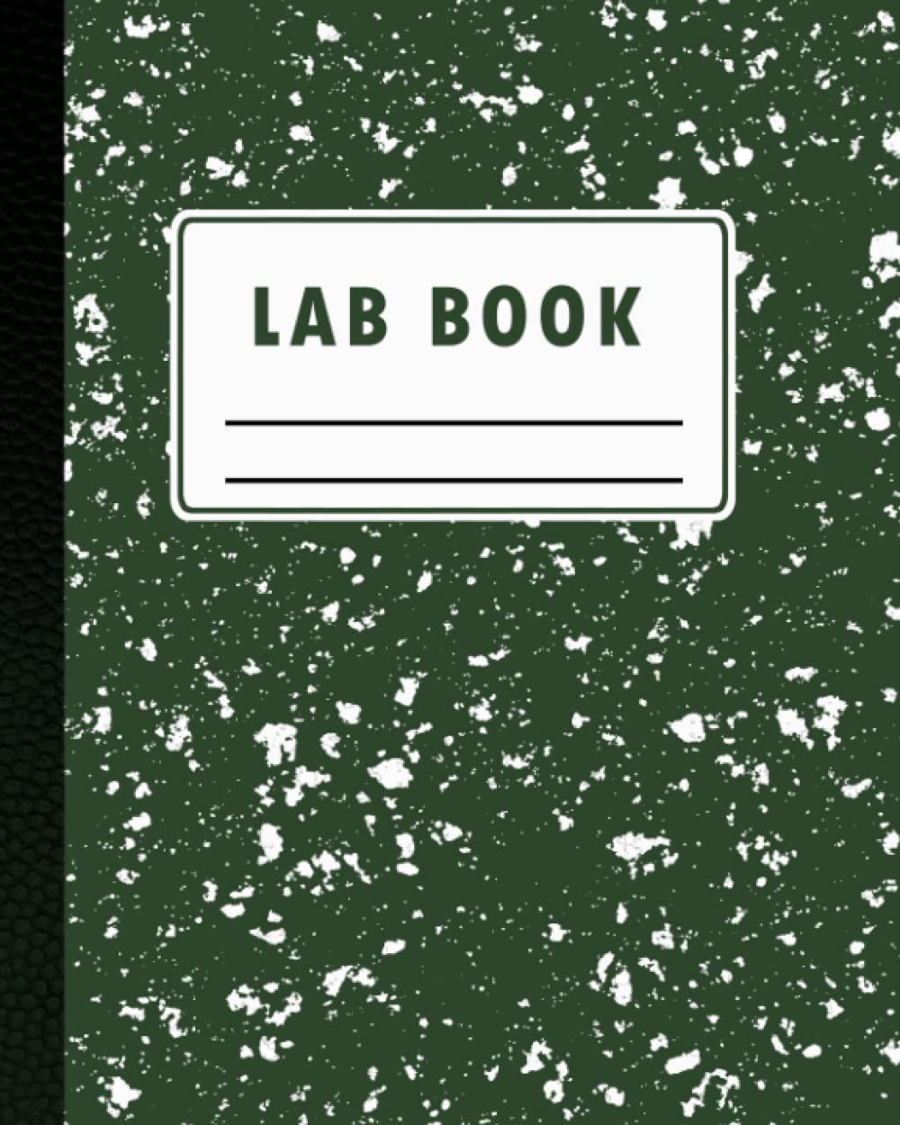 Lab Book: Chemistry & Science Lab Journal Workbook Green Marble