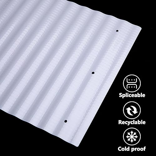 Miniatura 4 de DECOHS 8 piezas de collar de rosa de invierno, conos de rosa cálidos para plantas conectables a plantas, cubierta protectora de plantas de rosas de