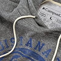 Vista 2 de Campus Lab Collegiate Classic Retro Stamp - Sudadera con capucha unisex para adultos