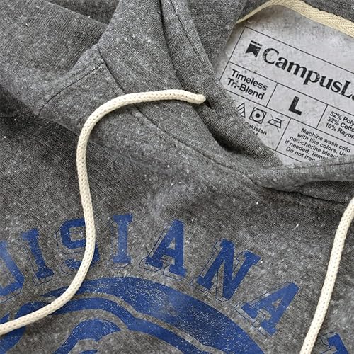 Miniatura 2 de Campus Lab Collegiate Classic Retro Stamp - Sudadera con capucha unisex para adultos