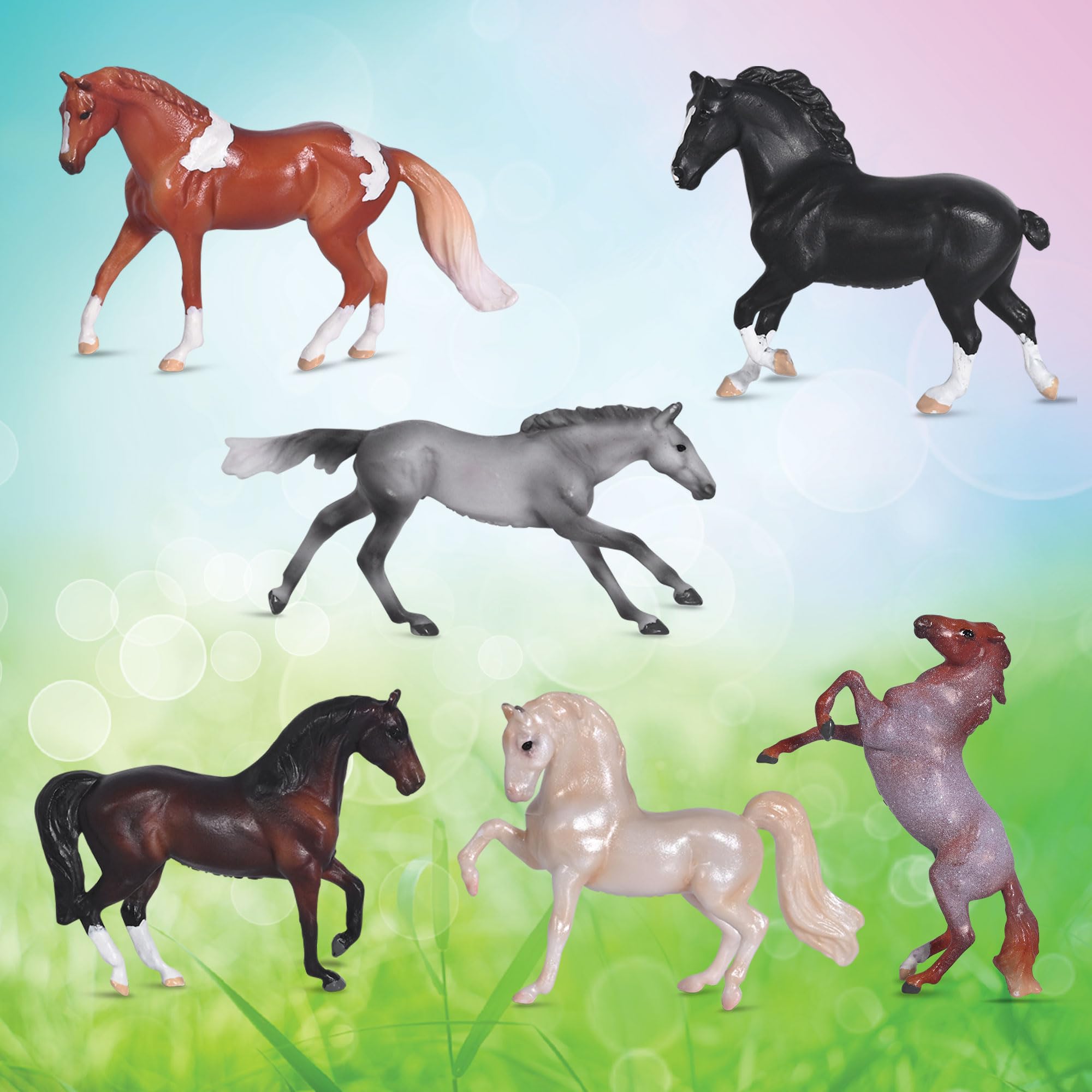 Amazon.com: Breyer Mini Whinnies Barn Surprise | 3 Horses | Random