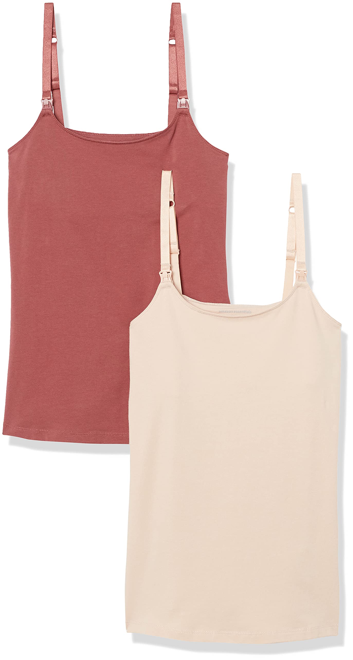 Amazon Essentials Mujer Camisola Apta para Maternidad y Lactancia con Tirantes Ajustables y Sujetador Integrado — view 9