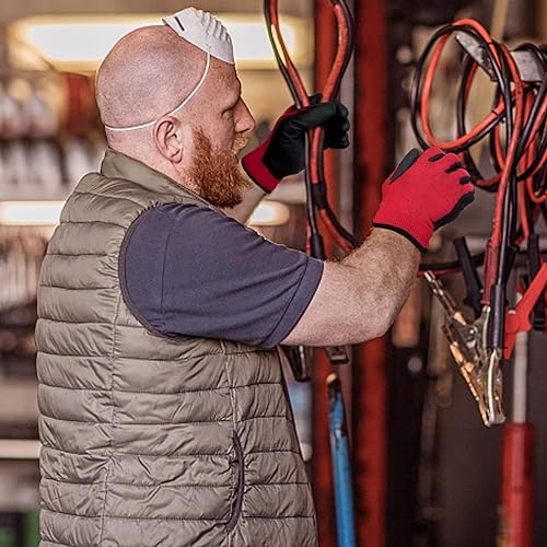 Miniatura 8 de MIG4U Guantes de poliuretano  Guante ultrafino recubierto de palma de poliuretano  Excelente agarre guante de trabajo de seguridad ideal para