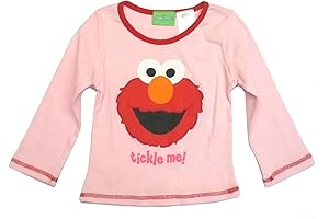 Tickle Me Elmo Toddler Girls Shirt: Unleash the Giggles with Your Favorite Red Monster