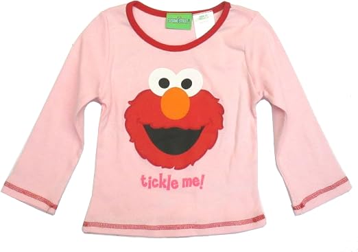 Elmo Toddler Girls Shirt Tickle Me 